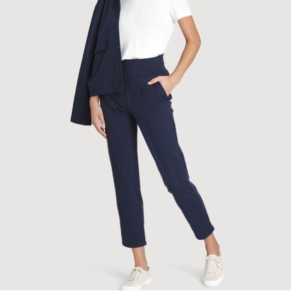 KIT & ACE Mulberry Pants! Navy Blue Pull On Size 4 - Picture 3 of 10